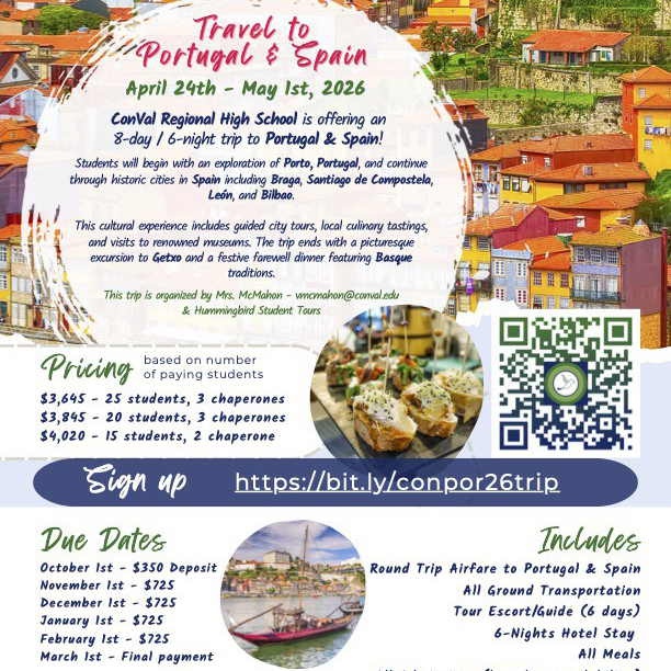 Portugal-Spain Trip Graphic